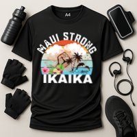 Maui Strong Ikaika Lahaina Banyan Tree Maui Hawaii Shoreline Performance Shirt