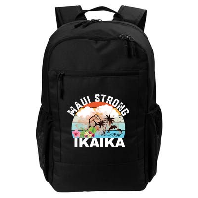 Maui Strong Ikaika Lahaina Banyan Tree Maui Hawaii Shoreline Backpack