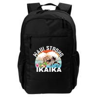 Maui Strong Ikaika Lahaina Banyan Tree Maui Hawaii Shoreline Backpack