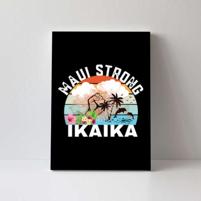 Maui Strong Ikaika Lahaina Banyan Tree Maui Hawaii Shoreline Canvas