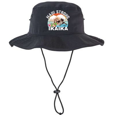 Maui Strong Ikaika Lahaina Banyan Tree Maui Hawaii Shoreline Bucket Hat