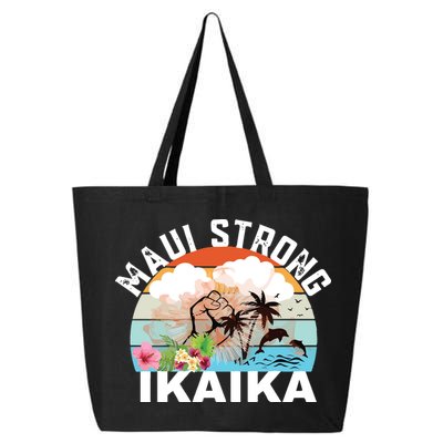 Maui Strong Ikaika Lahaina Banyan Tree Maui Hawaii Shoreline 25L Jumbo Tote