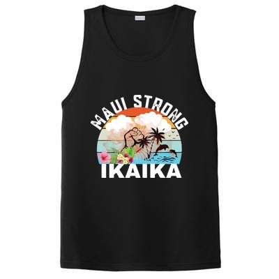 Maui Strong Ikaika Lahaina Banyan Tree Maui Hawaii Shoreline PosiCharge Competitor Tank