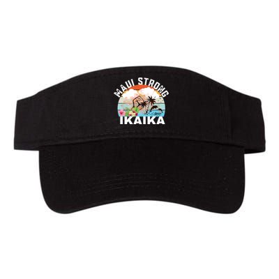 Maui Strong Ikaika Lahaina Banyan Tree Maui Hawaii Shoreline Valucap Bio-Washed Visor