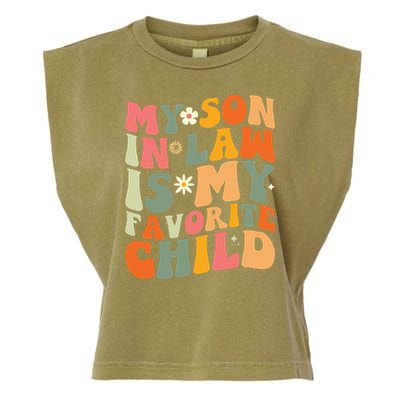 My Son In Law Is My Favorite Child Garment-Dyed Women's Muscle Tee