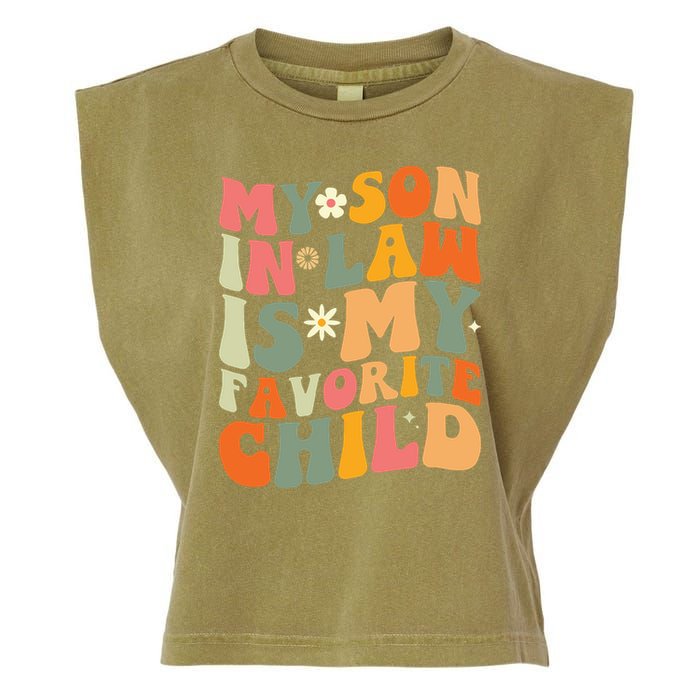 My Son In Law Is My Favorite Child Garment-Dyed Women's Muscle Tee