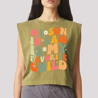 My Son In Law Is My Favorite Child Garment-Dyed Women's Muscle Tee