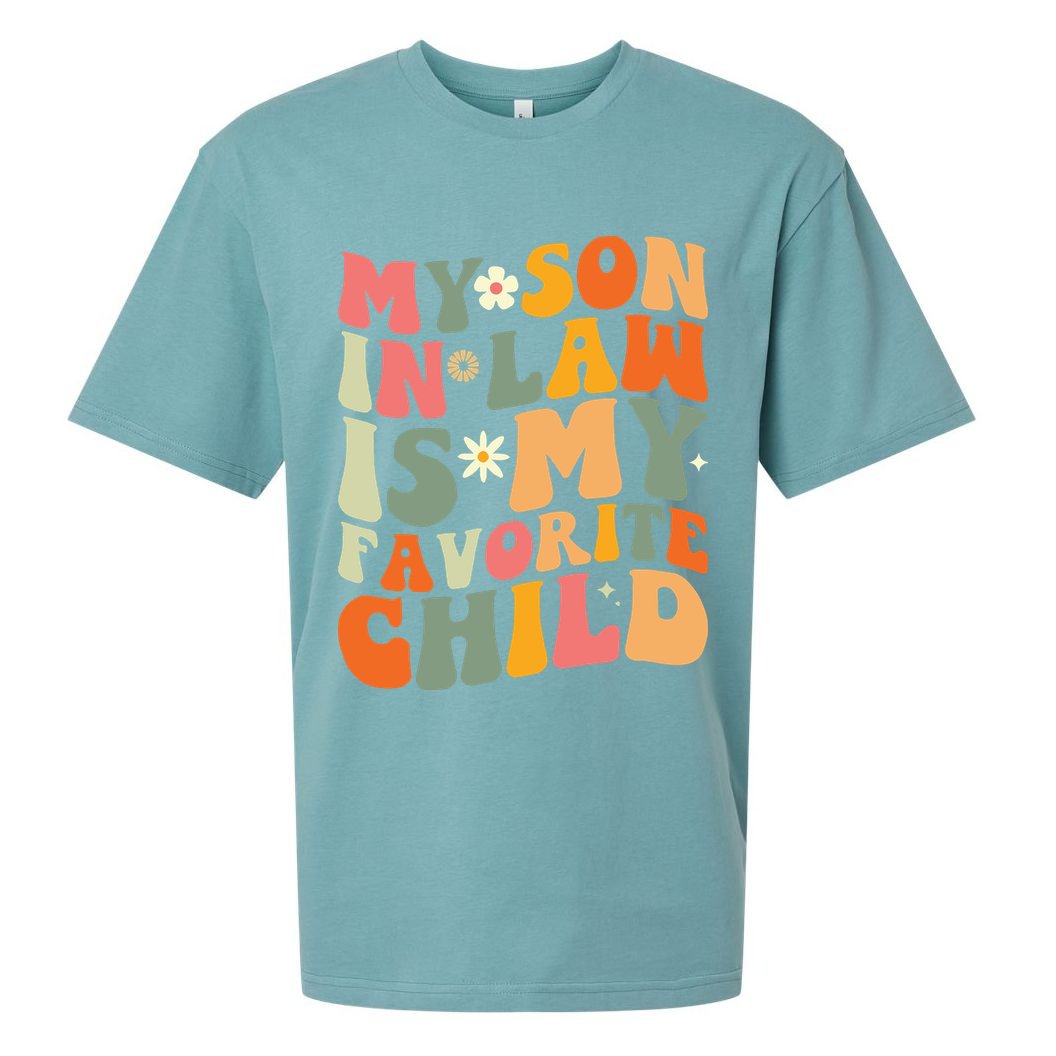 My Son In Law Is My Favorite Child Sueded Cloud Jersey T-Shirt