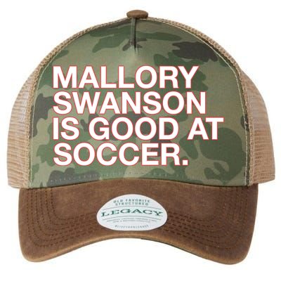 Mallory Swanson Is Good At Soccer Legacy Tie Dye Trucker Hat