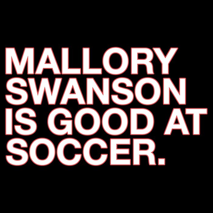 Mallory Swanson Is Good At Soccer Sustainable Bucket Hat
