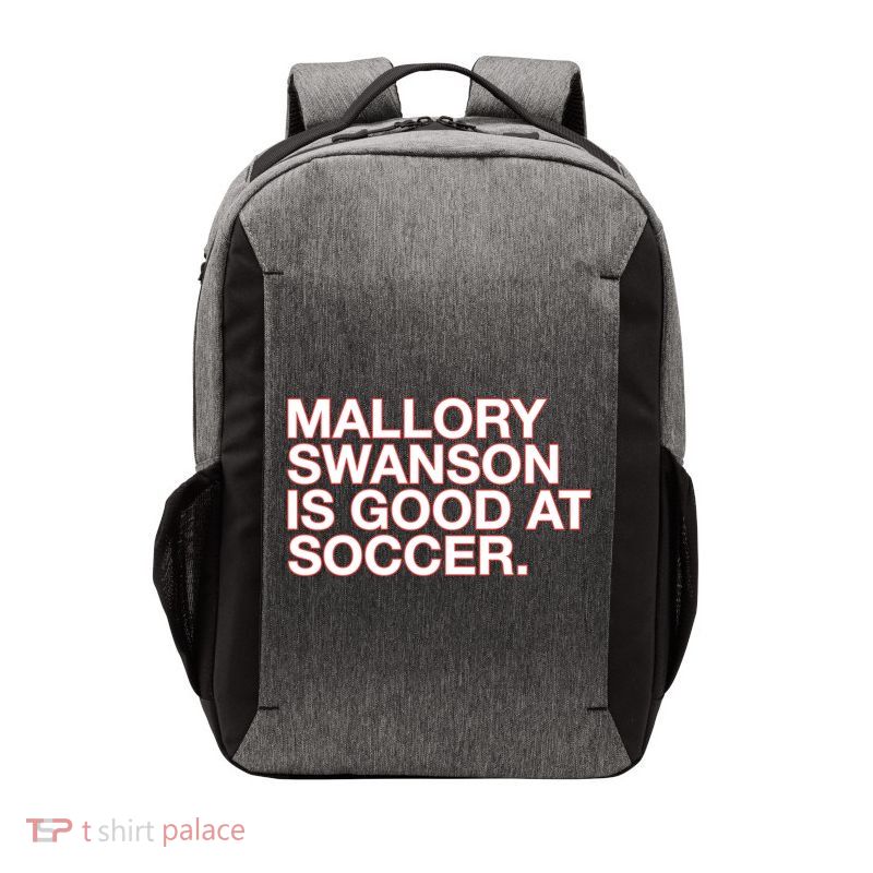 Mallory Swanson Is Good At Soccer Vector Backpack
