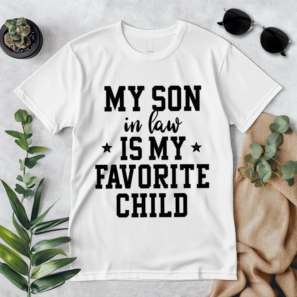 My Son In Law Is My Favorite Child Mother In Law Gifts Mom Premium T-Shirt