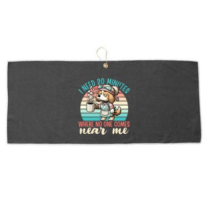Mom Says I Need 20 Minutes Where No One Comes Near Me Meaningful Gift Large Microfiber Waffle Golf Towel