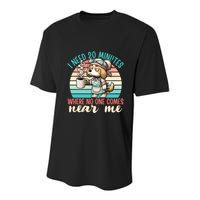 Mom Says I Need 20 Minutes Where No One Comes Near Me Meaningful Gift Youth Performance Sprint T-Shirt