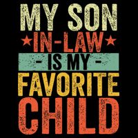 My Son In Law Is My Favorite Child Funny Replaced Daughter Youth Performance Sprint T-Shirt