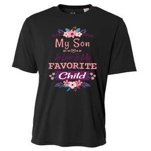 My Son In Law Is My Favorite Child Humor Funny Family Cooling Performance Crew T-Shirt