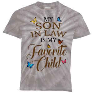 My Son In Law Is My Favorite Child Cute Gift Kids Tie-Dye T-Shirt