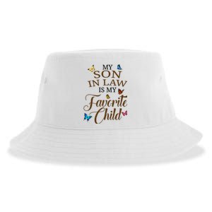 My Son In Law Is My Favorite Child Cute Gift Sustainable Bucket Hat