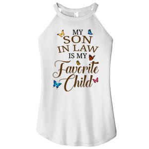 My Son In Law Is My Favorite Child Cute Gift Women's Perfect Tri Rocker Tank