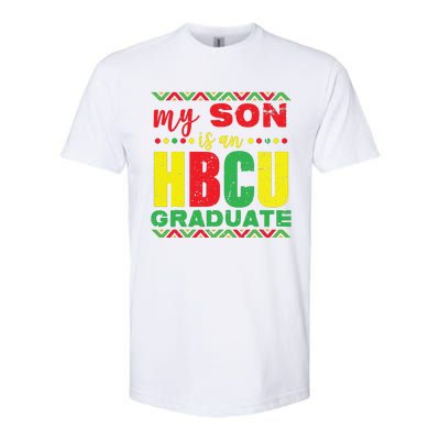 My Son Is An HBCU Graduate Historical Black College Softstyle® CVC T-Shirt