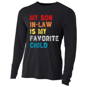 My Son In Law Is My Favorite Child For Motherinlaw Cooling Performance Long Sleeve Crew