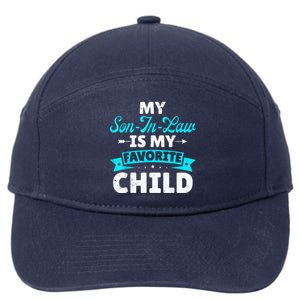 My Son In Law Is My Favorite Child 7-Panel Snapback Hat