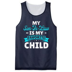 My Son In Law Is My Favorite Child Mesh Reversible Basketball Jersey Tank