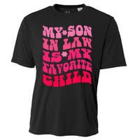 My Son In Law Is My Favorite Child Funny Family Humor Retro Cooling Performance Crew T-Shirt