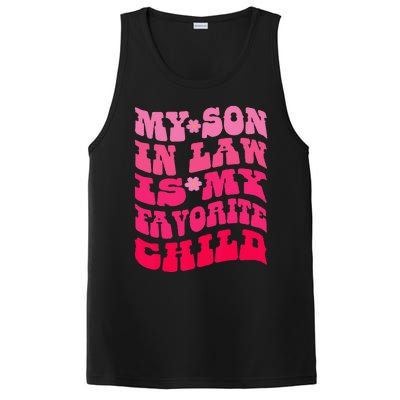 My Son In Law Is My Favorite Child Funny Family Humor Retro PosiCharge Competitor Tank