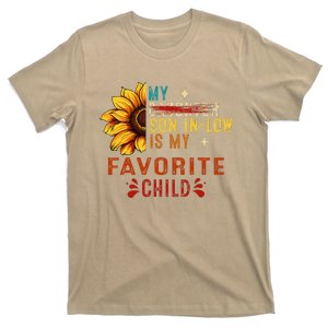 My Son In Law Is My Favorite Child Funny Replaced Daughter T-Shirt