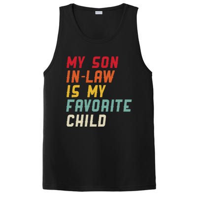 My Son In Law Is My Favorite Child Funny Replaced Daughter PosiCharge Competitor Tank