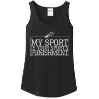 My Sport Is Your Sports Punishment Classic Cross Country Ladies Essential Tank