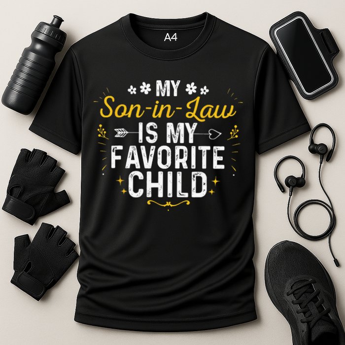 My Son In Law Is My Favorite Child Son In Law Cooling Performance Crew T-Shirt