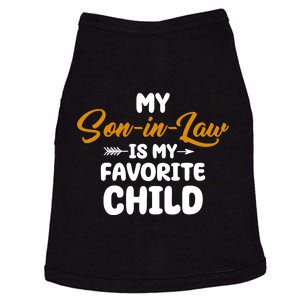 My Son In Law Is My Favorite Child Cute Gift Doggie Tank