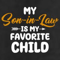 My Son In Law Is My Favorite Child Cute Gift Adult Drive Performance Visor