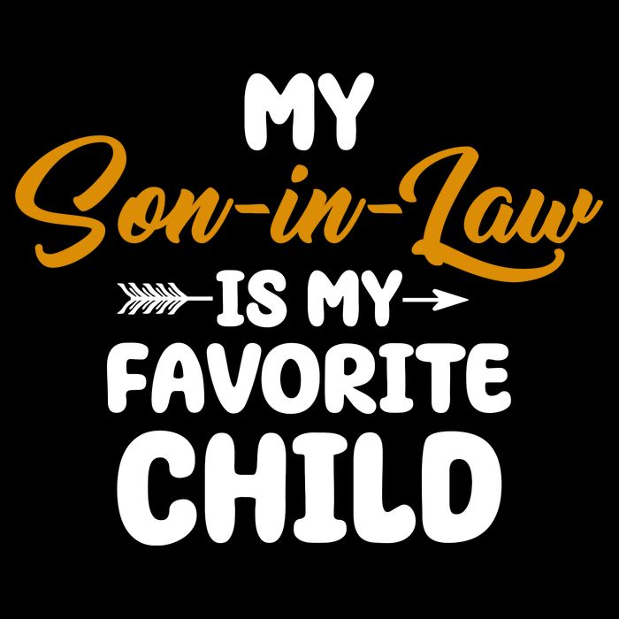 My Son In Law Is My Favorite Child Cute Gift 16 in Basic Backpack