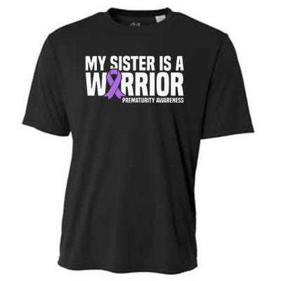 My Sister is a Warrior NICU Prematurity Awareness Cooling Performance Crew T-Shirt