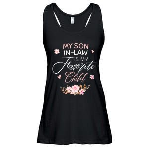 My Son In Law Is My Favorite Child Funny Women Mom Ladies Essential Flowy Tank