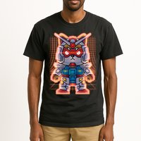 Mecha Shibi Inu Dog Robot Fighter Anime Tall T-Shirt