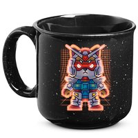 Mecha Shibi Inu Dog Robot Fighter Anime 15oz Campfire Ceramic Mug