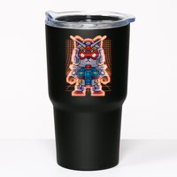 Mecha Shibi Inu Dog Robot Fighter Anime Tumbler