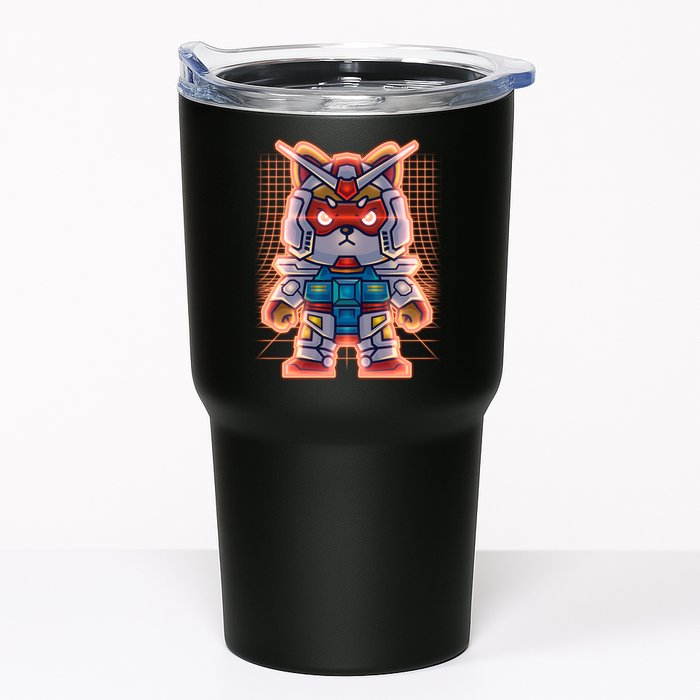 Mecha Shibi Inu Dog Robot Fighter Anime Tumbler