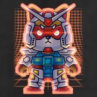 Mecha Shibi Inu Dog Robot Fighter Anime Tumbler