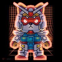 Mecha Shibi Inu Dog Robot Fighter Anime Poster