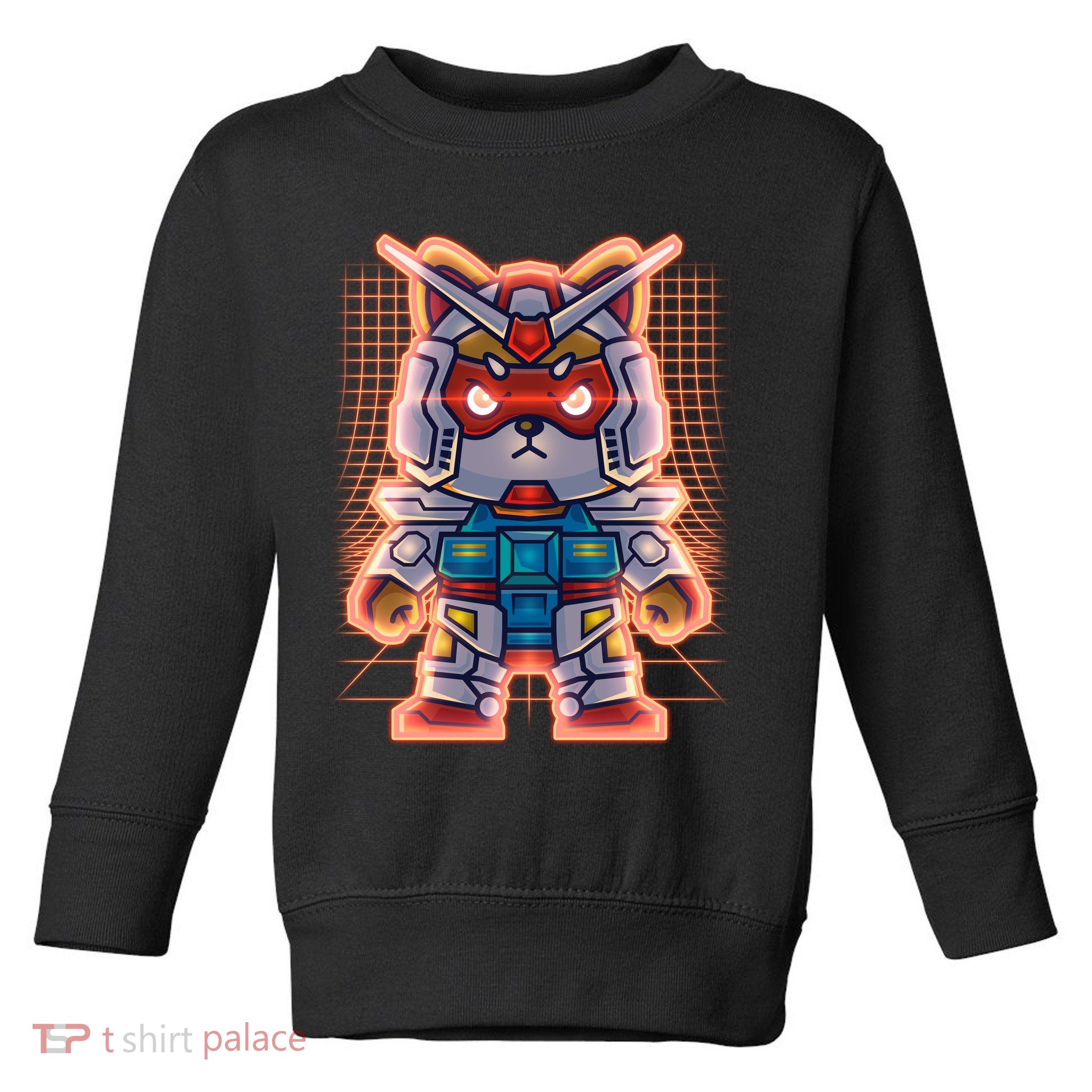 Mecha Shibi Inu Dog Robot Fighter Anime Toddler Sweatshirt