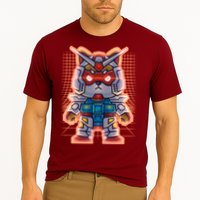 Mecha Shibi Inu Dog Robot Fighter Anime Performance Shirt