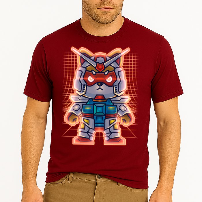 Mecha Shibi Inu Dog Robot Fighter Anime Performance Shirt