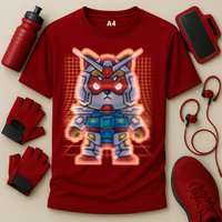 Mecha Shibi Inu Dog Robot Fighter Anime Performance Shirt