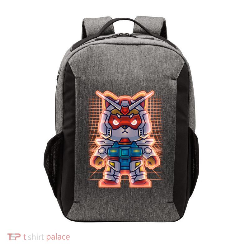 Mecha Shibi Inu Dog Robot Fighter Anime Vector Backpack