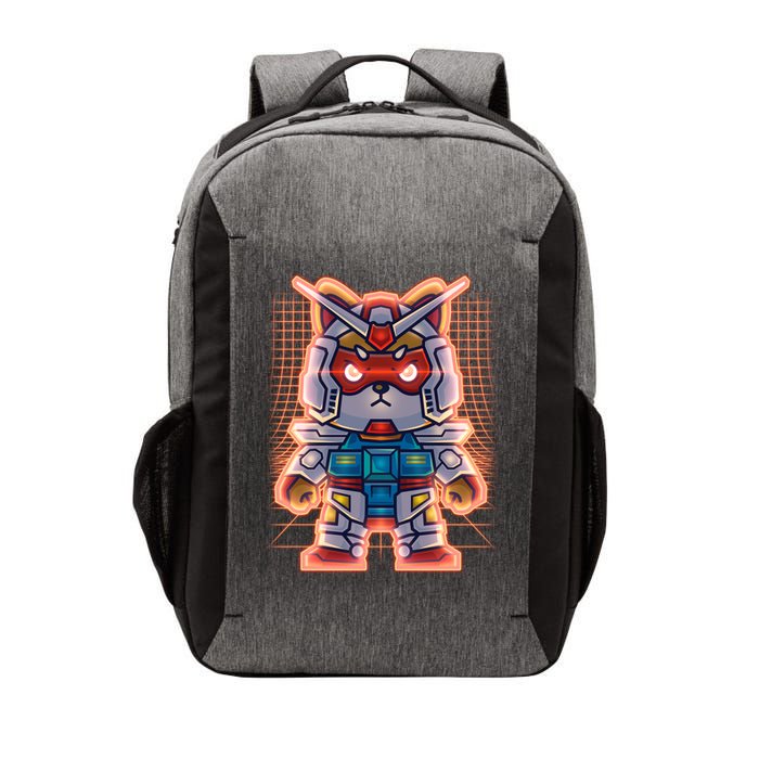 Mecha Shibi Inu Dog Robot Fighter Anime Vector Backpack
